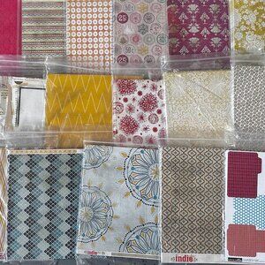 HUGE LOT OF AMAZING RETIRED CARDSTOCK/ 20 PACKS OF 12x12 PAPER/25 SHEETS A PACK